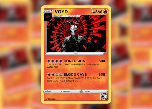 VOYD Wookémon Festival Trading Card