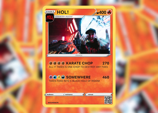 HOL! Wookémon Festival Trading Card