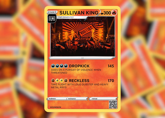 SULLIVAN KING Wookémon Festival Trading Card