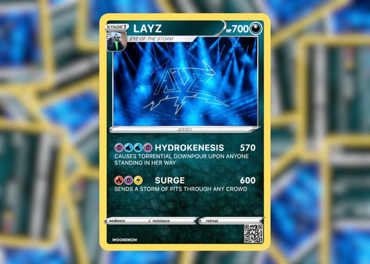 LAYZ Wookémon Festival Trading Card