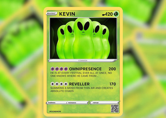 KEVIN Wookémon Festival Trading Card