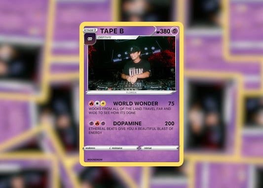 TAPE B Wookémon Festival Trading Card