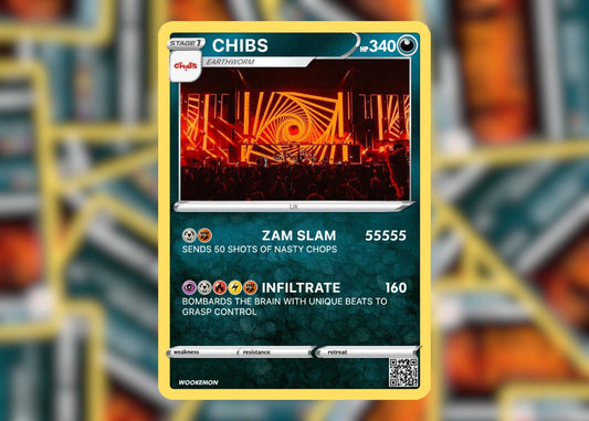 CHIBS Wookémon Festival Trading Card