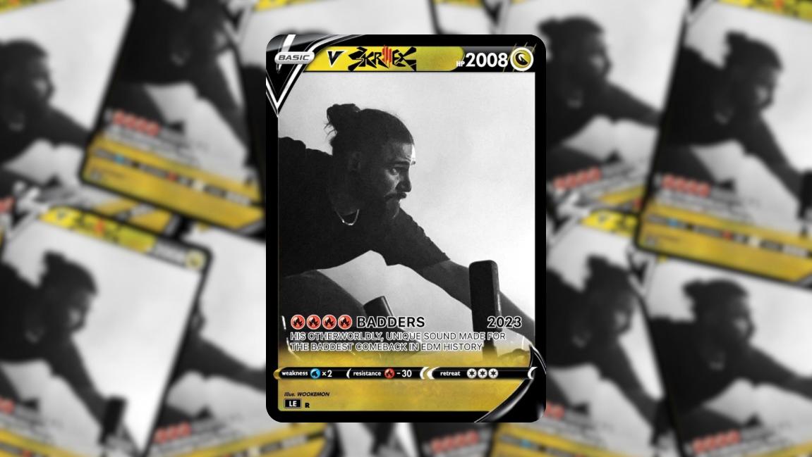 SKRILLEX Wookémon Festival Trading Card