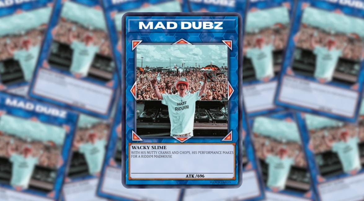 MAD DUBZ Wookémon Festival Trading Card