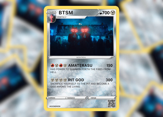 BTSM Wookémon Festival Trading Card